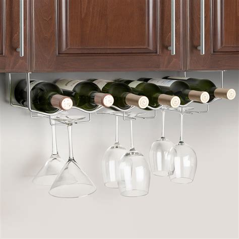 under cabinet wine glass rack stainless steel|undermount wine glass rack.